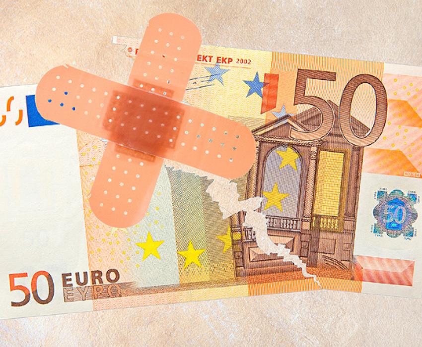 billetes deteriorados