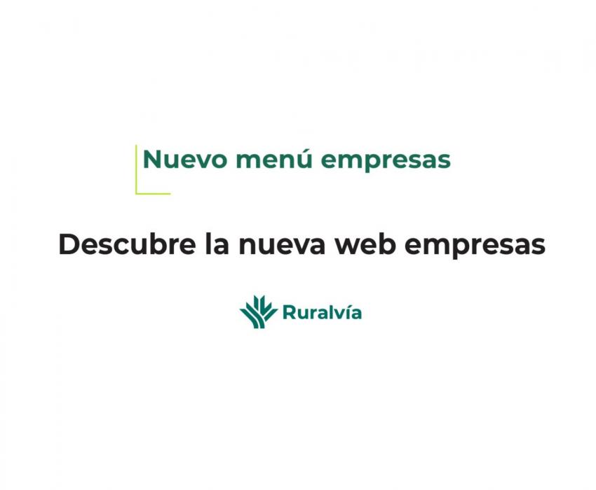 nuevo menu empresa