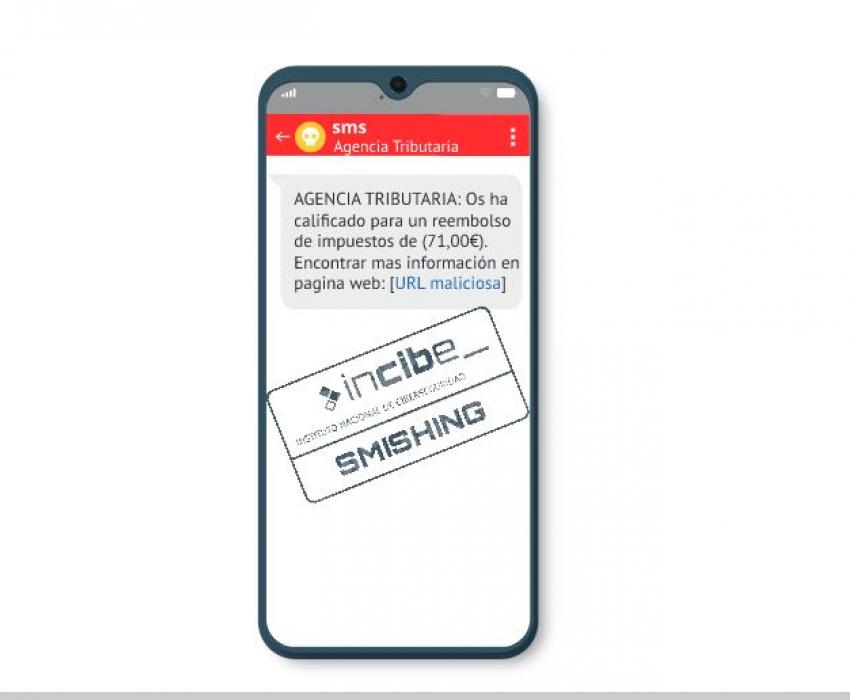 smishing agencia tributaria